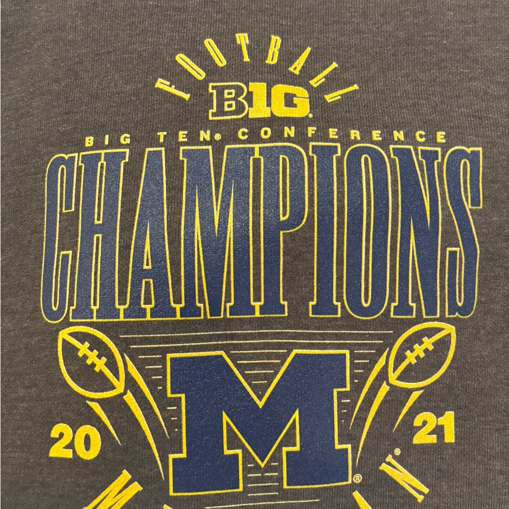 Fanatics Grey University of Michigan hoodie: Mens XL